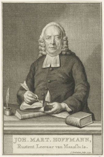 Portrait of Johannes Martinus Hoffman