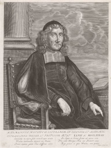 Portrait of the Preacher Herman Witsius