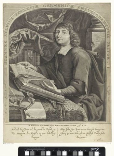 Portrait of Johannes Cornelisz. Silvius