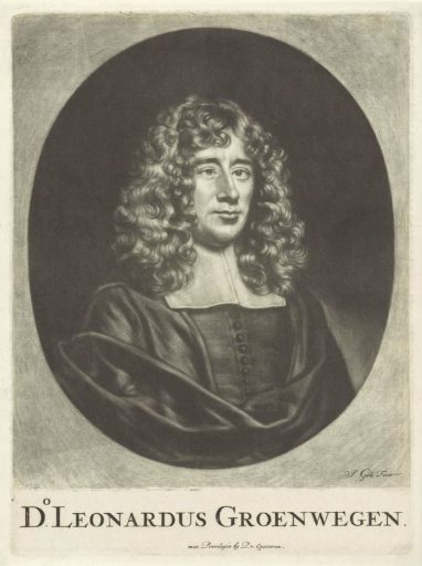 Portrait of Leonardus Groenewegen