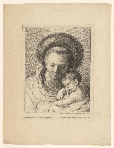 Portrait of an Unknown Woman with Child