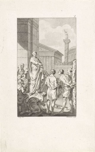 Lucius Junius Brutus Pronounces Sentence on His Sons