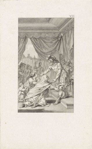 Veturia and Volumnia Before Coriolanus