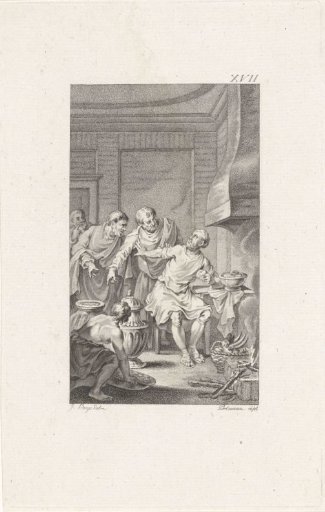 Marcus Curius Dentatus Refuses the Gifts of the Samnites