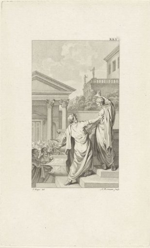 Flaminius Allows Himself to Be Led Away by His Father