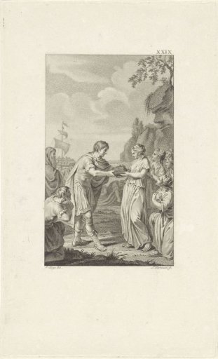 Arrival of the image of Cybele