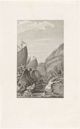Landing of the Roman Armies of Julius Caesar in Britain