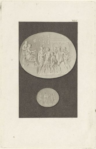 Gem with the capture of Jugurtha