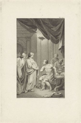 Marius in the house of Fannia
