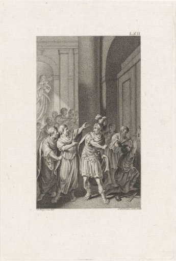 Caesar in the Temple of Saturn