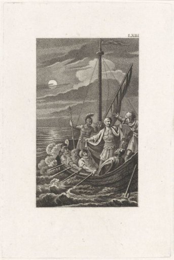 Caesar Leads His Army Out of Italy