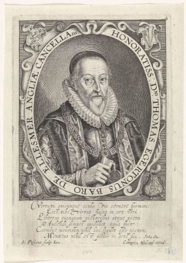 Portrait of Thomas Egerton
