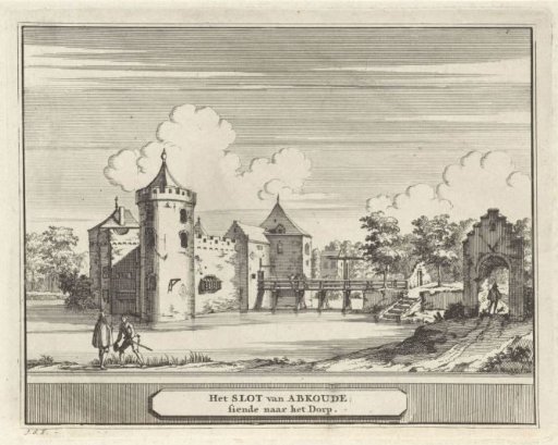 View of the castle at Abcoude