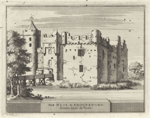 View of Kronenburg House at Loenen aan de Vecht