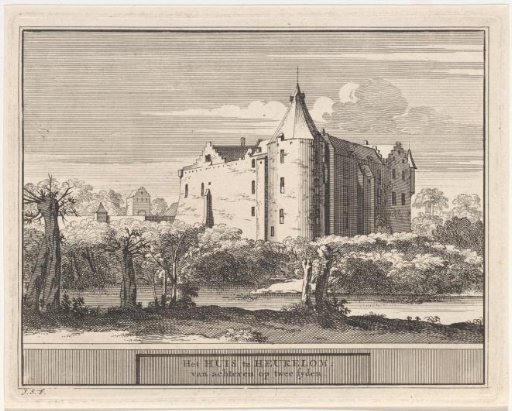 View of the castle at Heukelum