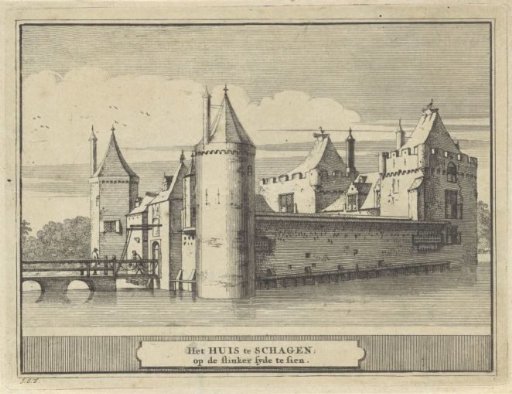View of the Castle at Schagen