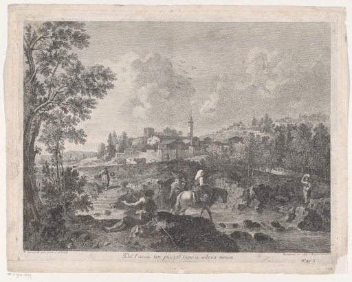 Landscape with Fisherman, Peasants and Travellers