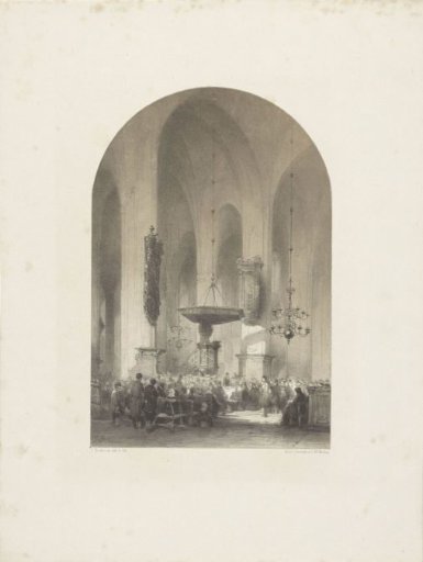Mass in a church