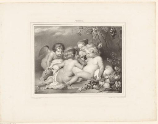 Christ, John the Baptist and two putti