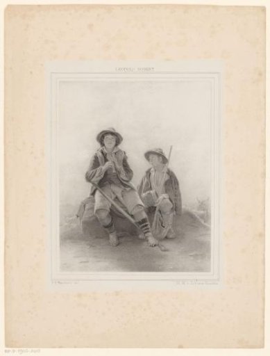 Two young shepherds
