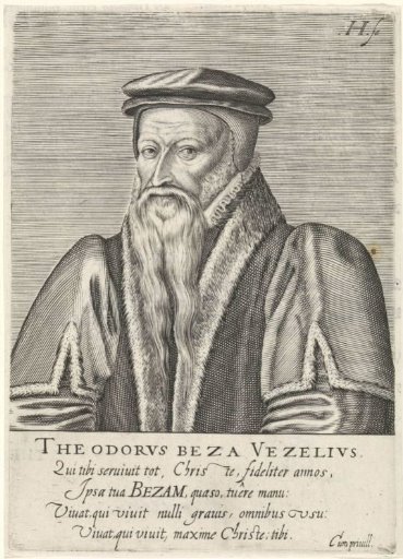 Portrait of Theodore Beza