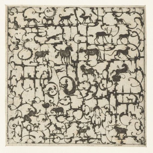 Scrollwork with Animals