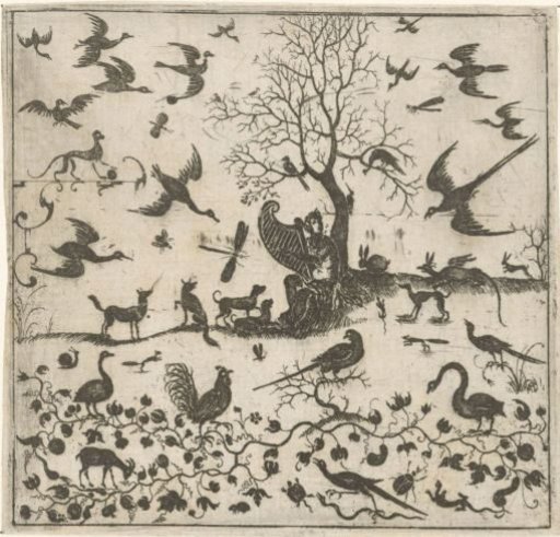 Orpheus Enchants the Animals with His Music