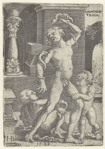 Laocoön and His Two Sons Killed by Snakes