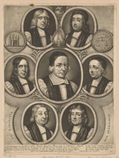Portraits of Seven Bishops of England