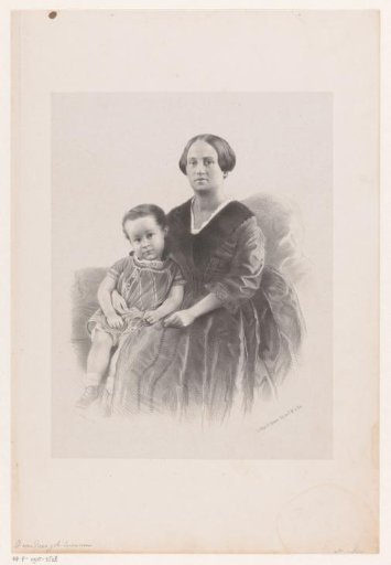 Portrait of Johanna Henriëtte Rees-Lucassen