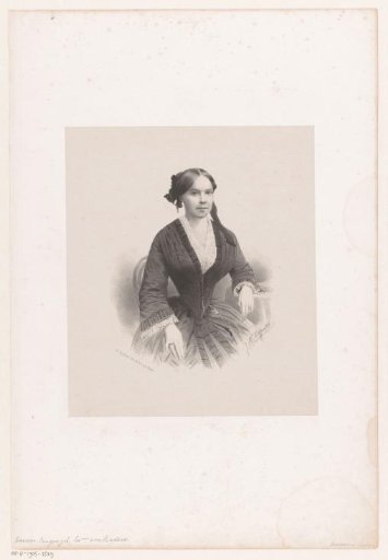 Portrait of Jeanette Maria Louisa Rengers-van Raders