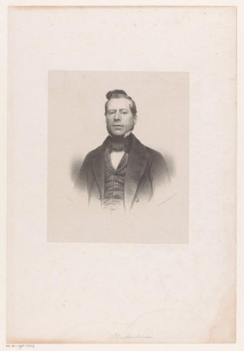 Portrait of Minister Strutterheim