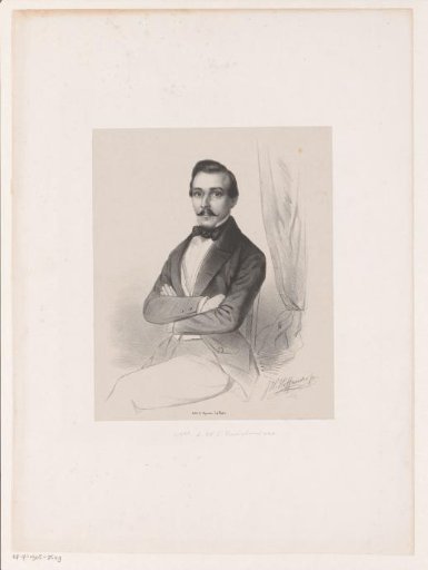 Portrait of Levinus Wilhelmus Christiaan Keuchenius