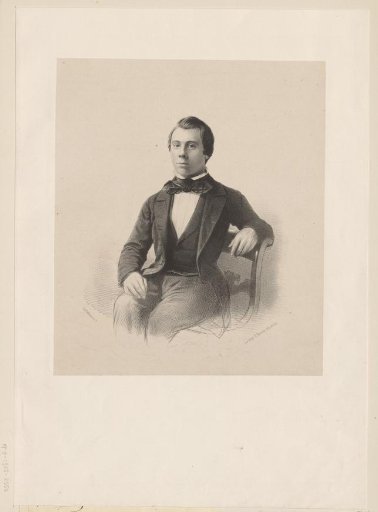 Portrait of an Unknown Man, Possibly Auguste Gericke or J.F.C. Gericke