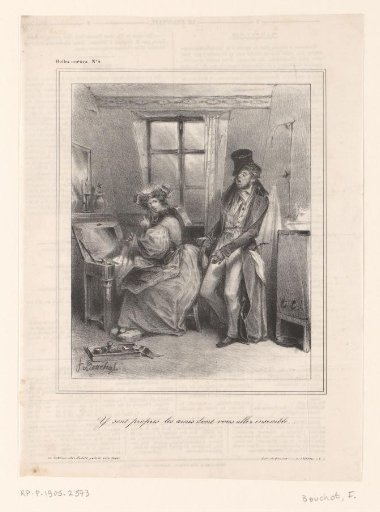 Man and woman conversing about their friends