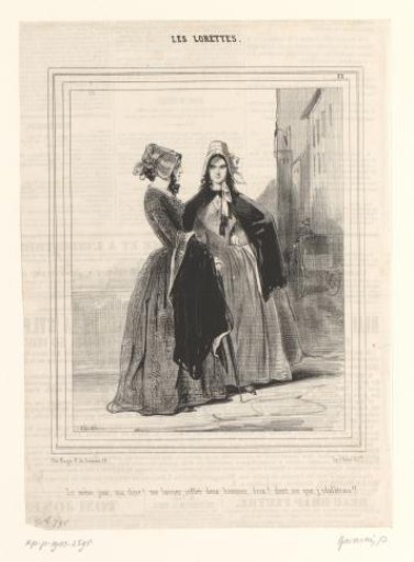 Two women speaking to each other on the street