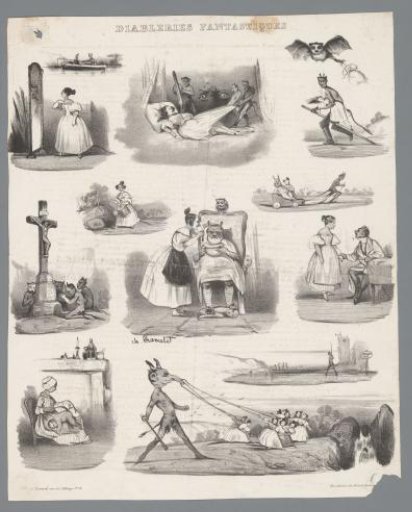 Thirteen representations with devils