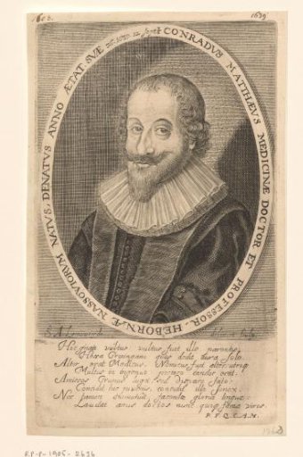 Portrait of Conradus Matthaeus