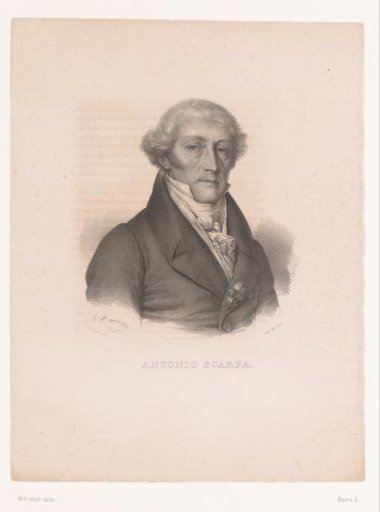 Portrait of Antonio Scarpa