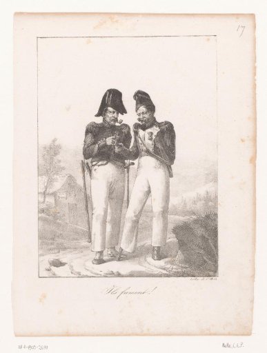 Smoking soldiers