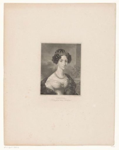 Portrait of Maria Amalie of Saxony