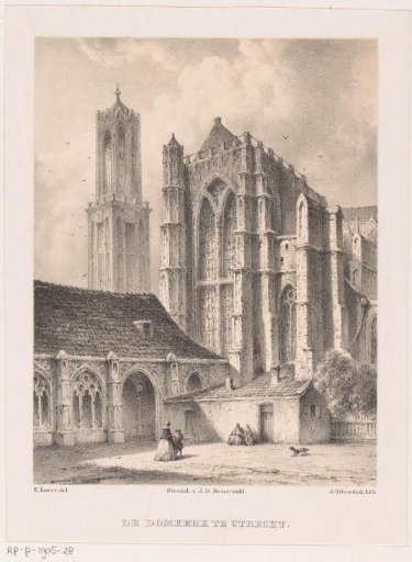 Dom Church and Dom Tower in Utrecht
