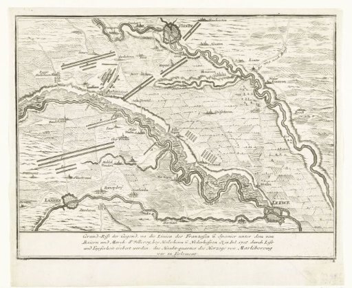 Breach of the French Lines in Brabant, 1705