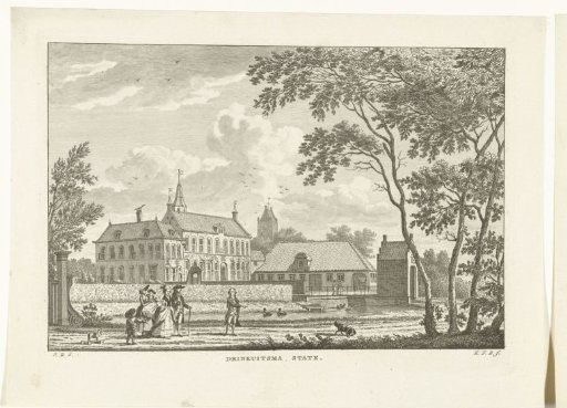 View of Eminga (Drinkuitsma) State at Goutum