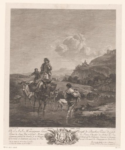 Landscape with Shepherds at a Ford