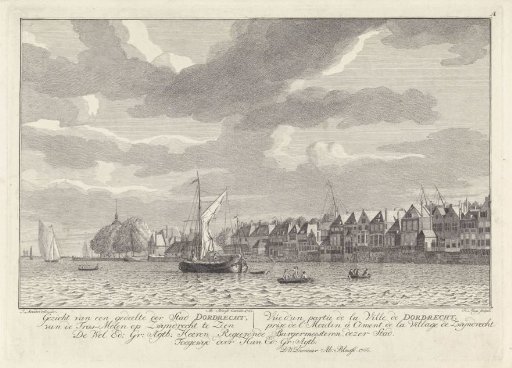 View of Dordrecht from Zwijndrecht