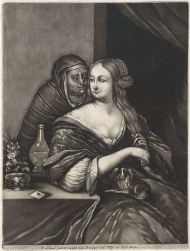 Young Woman and a Matchmaker