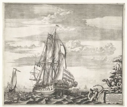 Warship 'The Praying Peter' Designed by Peter the Great, 1700