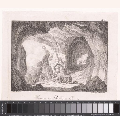Interior of the Grotte de Balme in the Haute-Savoie