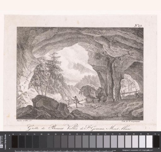 Hunters in the Grotte de Bonnant near Saint-Gervais-les-Bains